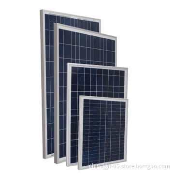 10W/100W Solar Panels with CE Certification, 18% High Efficiency